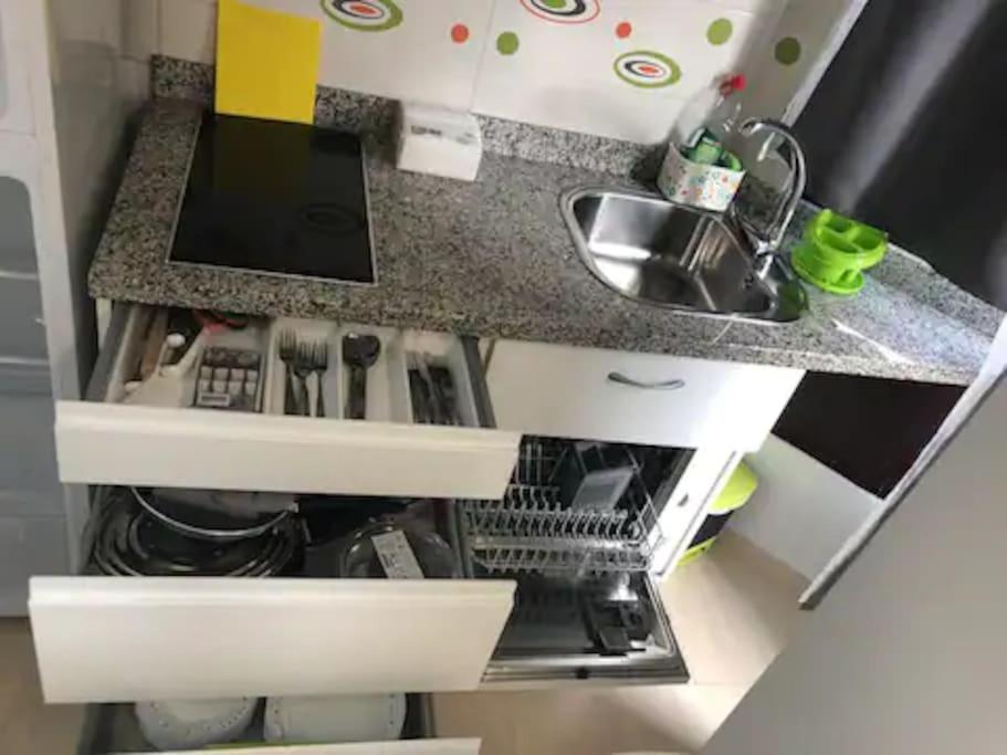Cozy Aprtment Seaview Dishwasher لاس بالماس دي غران كاناريا المظهر الخارجي الصورة